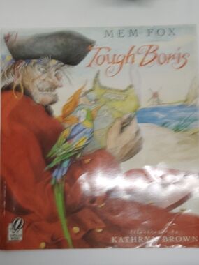 Tough Boris Illustrated Children's Book - Red Cover